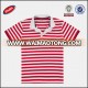 100% men cotton horizontal striped polo shirt, mens polo collar striped t shirt